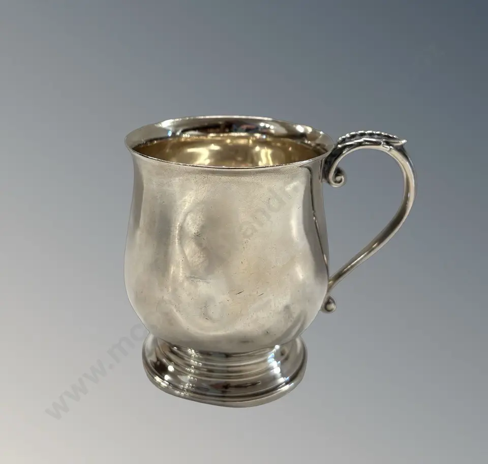 Sterling Silver Christening Mug TW131gms Image 1++