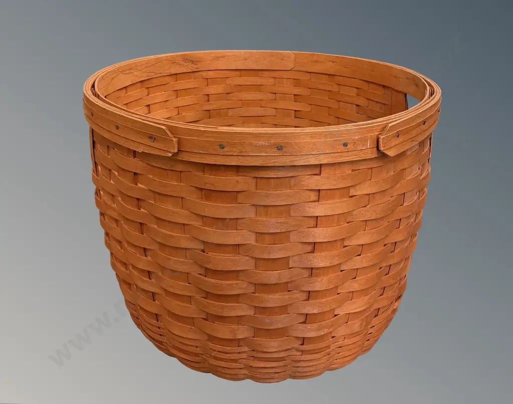 Longaberger Hand Woven Basket, Dresden USA Image 1++